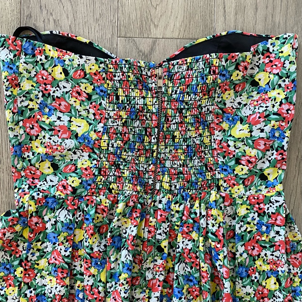 Floral MINKPINK Strapless Mini Dress - Picture 8 of 8
